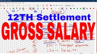 Gross Salary After 12th Bipartite Settlement  Gross Salary of Clerk  12th Bipartite Settlement [upl. by Einatirb]