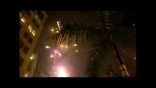 2011  2012 New Year Celebration with Fireworks at Eastwood [upl. by Lyrret]