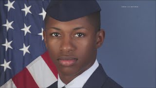 Funeral service for US airman from Atlanta shot and killed by Florida deputy [upl. by Haneeja767]