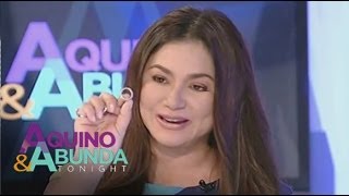 Aquino and Abunda Tonight Dina Bonnevie shares her funny wedding proposal [upl. by Benedic]