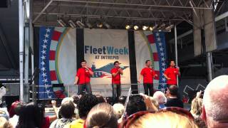 Who Loves You  JERSEY BOYS Broadway Fleet Week 2011 [upl. by Harbour534]