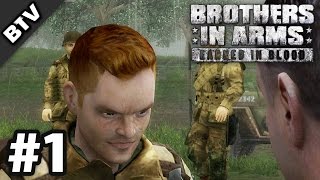 BRACE YOURSELF  Brothers in Arms Earned in Blood Campaign Walkthrough 1 [upl. by Tucker422]