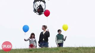 Renee Zellweger As Bridget Jones Takes Her Children To Release Balloons With Letters For Daddy [upl. by Ruyle]