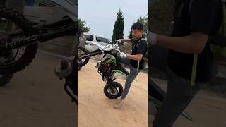 Yamaha’s New Stunt Bike for Kids shorts yamaha minibike bike [upl. by Tolman919]