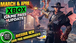 23 MASSIVE NEW XBOX GAME PASS DROPS THIS APRIL amp MARCH amp BEYOND [upl. by Mezoff]