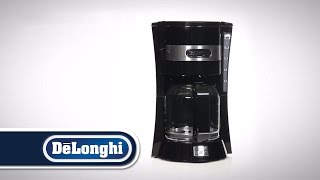 DeLonghi Filter Coffee Machines  ICM15210 ICM15240 ICM15250 [upl. by Nahtiek]