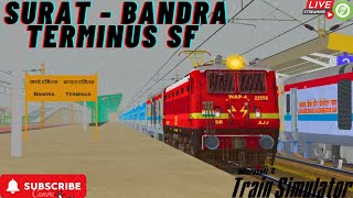 12935 Bandra Terminus SF Gameplay  Journey  LIVE [upl. by Yrelav176]