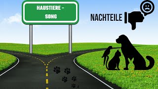 Haustiere Nachteile  LIED B1 Niveau [upl. by Cavill]