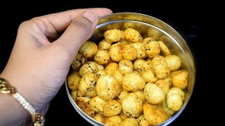 lotus seeds fry recipe in tamil  phool makhana fry  thamarai vithai pori [upl. by Ethban]