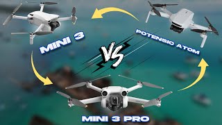 Potensic Atom vs DJI Mini 3 Series InDepth Mini Drone Comparison [upl. by Iznek]