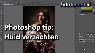 Een portret retoucheren Photoshop [upl. by Adnawahs]