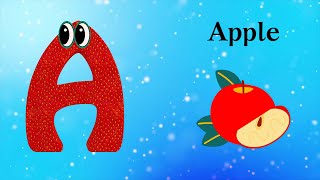 ABC Phonics Song  Toddler Learning Video Songs  A for Apple  Nursery Rhymes  Alphabet song [upl. by Madda276]