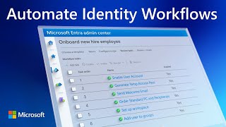 Automate onboarding amp offboarding tasks with Microsoft Entra  Identity Lifecycle Management [upl. by Nnairol]