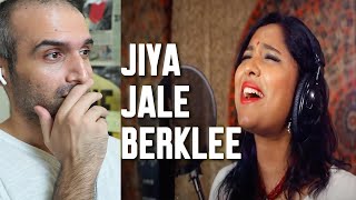 Jiya Jale AR Rahman Live Berklee Indian Ensamble REACTION [upl. by Atilrak]