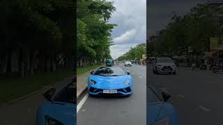 119 🗣️🗣️ car lamborghini aventador aventadorsroadster [upl. by Nahshon535]