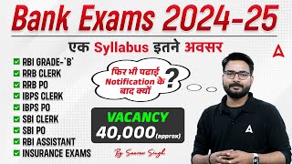 Bank Exam 2024  Bank Exam Syllabus and Preparation Strategy by Saurav Singh  Adda247 [upl. by Drawets]