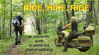 RIDE HIKE RIDE No 1 my personal guide to mental and physical wellbeing [upl. by Nehte]