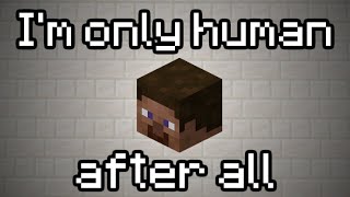 Human but every line is a Minecraft item [upl. by Dorrahs143]