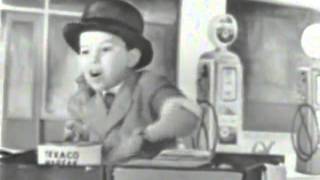 VINTAGE 1950 TEXACO COMMERCIAL amp COMEDY SKIT [upl. by Asilenna]