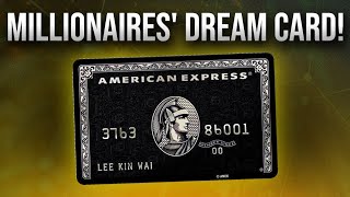 American Express Centurion Black Card Why Millionaires Love it Full Review Amex Credit Platinum [upl. by Verlee]