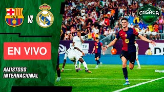 🚨 BARCELONA vs REAL MADRID EN VIVO 🔥 EL CLASICO TOUR 2024 ¡SE REANUDA EL PARTIDO [upl. by Einolem]