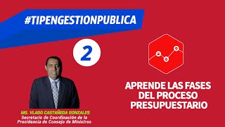 Fases del Proceso Presupuestario tipsengestionpublica 2 [upl. by Phiona]