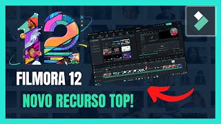 NOVO FILMORA 12 COMO BAIXAR E INSTALAR [upl. by Yelahs]