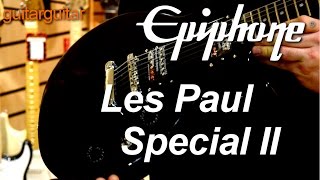 Epiphone  Les Paul Special II [upl. by Akimrehs]