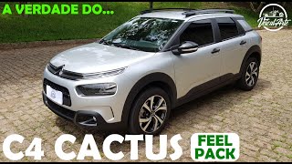 Verdades sobre o Citroen C4 Cactus Feel Pack 16 AT  Avaliação VeiculARTE [upl. by Andersen]