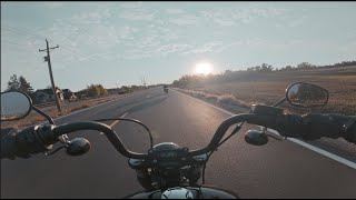 Harley Davidson Street Bob 114  Exhaust Sounds  Early Morning Ride [upl. by Nemrac960]