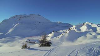 Winterwanderweg Kriegeralpe  Lech Zürs am Arlberg [upl. by Rehttam]