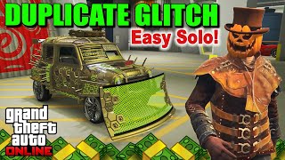 Car Duplicate Glitch Solo Make Money Fast  GTA 5 Online [upl. by Refannej]