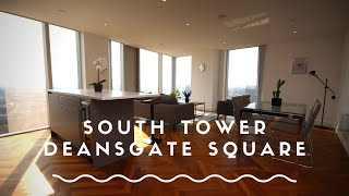 South Tower  Deansgate Square  Real Estate Apartment Tour [upl. by Towers]