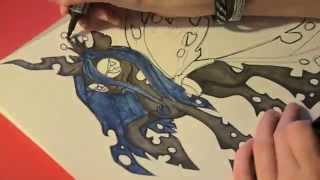 Speed drawing MLP  Queen Chrysalis [upl. by Glanti811]