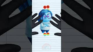 which colour is perfect eye😂😮 Sadness viralvideo insideout2 art drwing shortvideoviral [upl. by Llebyram516]