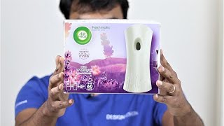 Air Wick Freshmatic  How to Use  Airwick Freshmatic Unboxing Installation amp Review  Tamil [upl. by Idnym531]