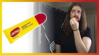 In Hand Review of Carmex Classic Lip Balm Medicated 025 oz [upl. by Dorn]