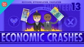 Recession Hyperinflation and Stagflation Crash Course Economics 13 [upl. by French234]