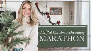 The Ultimate Christmas Thrifting amp Decorating Marathon Transform Your Home for the Holidays [upl. by Portugal364]