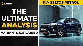 2022 Kia Seltos Petrol Variants Explained  HTE HTK HTK HTX GTX O GTX X Line  Apr [upl. by Stegman]