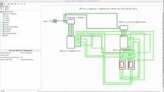 Logisim BCD to 2x 7Segment Dezimal [upl. by Yardley]