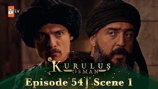 Kurulus Osman Urdu  Season 5 Episode 54 Scene 1 I Mujhe lagta hai zaroor kuch yahan hai [upl. by Hildick]