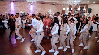 Congolese Wedding Entrance Dance  Jireh by Bruce J Lubaki  KC [upl. by Nairdad156]