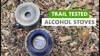 TRAIL TESTED  Vargo  Evernew Titanium Alcohol Stoves  Easy Backpacking Meals [upl. by Rosaleen]