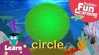 Learn Shapes for Toddlers  Toddler Fun Learning [upl. by Tannenwald]