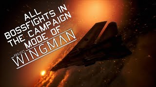 All Boss Battles in Project Wingman Campaign Mode [upl. by Mallory280]