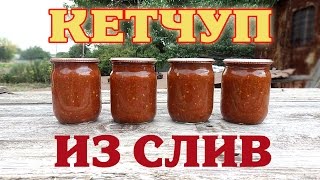 Кетчуп из слив Заготовка на зиму [upl. by Fredi]