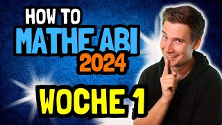 Der Start bei HOW TO MATHE ABI 2024  Woche 1 Gleichungen [upl. by Inoliel722]