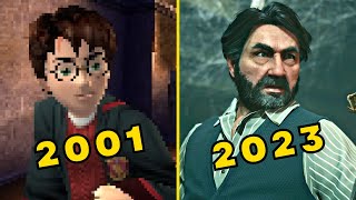 Evolution of Harry Potter Games 20012023 [upl. by Nevar118]