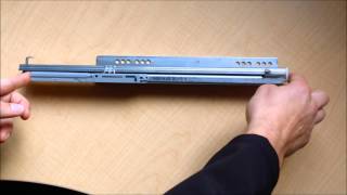 GS 4260 Push to Open Drawer Slide Installation Guide [upl. by Asilrak]